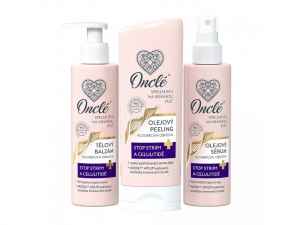 Dárek za předplatné - Prémiová dámská sada Onclé v hodnotě 1 235 Kč
Zahrňte své tělo luxusní péčí se sadou prémiové kosmetiky Onclé. Jemný tělový balzám a olejové sérum ošetřují, zpevňují, chrání a obnovují vnitřní struktury pokožky při striích, jizvách a celulitidě. Zpevňující olejový peeling šetrně odstraňuje nečistoty a odumřelé kožní buňky, poskytuje pokožce hloubkovou regeneraci a zanechává ji vláčnou a hebkou. Platí pro nové předplatitele. Dárek v hodnotě 1235 Kč zdarma. 

Akce je omezena do vyprodání zásob. Platí do 3. 3. 26.