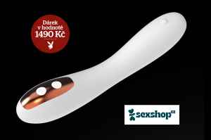 Dárek k předplatnému -  Vyhřívaný vibrátor BOOM Pure Ray v hodnotě 1490 Kč. 
   Dárek je odesílán na adresu plátce do 6-ti týdnu od uhrazení. 