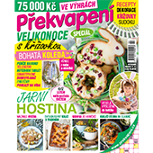 Předplaťte si TV star na rok 
a získáte speciál Překvapení 2/2026 – Velikonoce s křížovkou v hodnotě 36,90 Kč.
  

 Speciál Překvapení – 2/2026 – Velikonoce s křížovkou  
Nový speciál Překvapení – Velikonoce s křížovkou přináší bohatou koledu RECEPTŮ, sváteční inspirace, LUŠTĚNÍ i parádních VÝHER!.
Speciál Překvapení – Velikonoce s křížovkou (56 stran) 
je v prodeji od úterý 17. března 2026. Cena 36,90 Kč /nebo v balíčku s Překvapením č. 12 za 49,90 Kč. 
Recepty 
 - Zajíčci s ledovou polevou 
 - Jiný mazanec podle Josefa Maršálka  
 - Dvoubarevný koláč s tvarohem  
 - Kakaový mrváň 
 - Metrový dort 
 - Velikonoční nádivka do hrníčků 
 - Králičí stehna s řeřichovou omáčkou  
 - Babiččina vaječná tlačenka  
Inspirace  
 - Otevřete vrátka velikonočním zvířátkům  
 - Věnec uvázaný z nebe a obláčků 
 - Tvorečkové z kartonu 
 - Rozkvetlé jaro v Průhonicích 
Luštění 
 - Křížovky * SUDOKU *  kris-kros * obrázkové luštění * KVÍZY 
Výhry 
 - PENÍZE NA RUKU * smartphone * NOTEBOOK * televizor * robovysavač * * parfémy * poukazy na vína 
  

Neváhejte a objednávejte ihned. Nabídka platí jen do vyčerpání zásob. 

  
Předplatné je na 12 měsíců.
  
 Elektronická verze  časopisu je k tištěné verzi zcela  ZDARMA .
 
Registrujte se na  www.Mojepredplatne.cz  a čtěte svůj oblíbený titul až na 4&nbsp;zařízeních v E-KNIHOVNĚ.