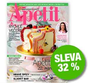 dárek k předplatnému časopisu Apetit