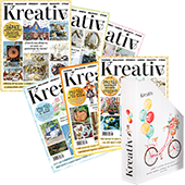 dárek k předplatnému časopisu Kreativ