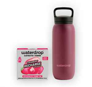 MR2605 Půlroční předplatné tištěné+  SET WATERDROP ( 2 ks) + DIGI VERZE ZDARMA. Akce platí do vyčerpání zásob a úhradě do 19.5.2026.   Bonus odesílán na plátce a pouze po ČR. Nutno zadat email u odběratele!  Popis produktu: Máš chuť na dokonalé osvěžení po celý den?
Funkční Termoska (600 ml) udrží nápoj
vychlazený až 24 hodin a extra velký otvor
umožní snadné přidaní ledu. K tomu novinka
waterdrop® STRAWBERRY RECHARGE,
která obsahuje elektrolyty, vitamíny a zinek
– a navíc je zcela bez cukru, kalorií a lepku.
Ideální každodenní hydratace s jahodovou
příchutí! Více na  WATERDROP   