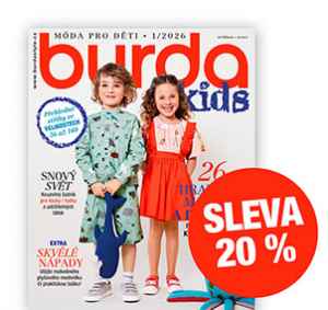 dárek k předplatnému časopisu Burda Kids