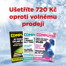 dárek k předplatnému časopisu COMPUTER