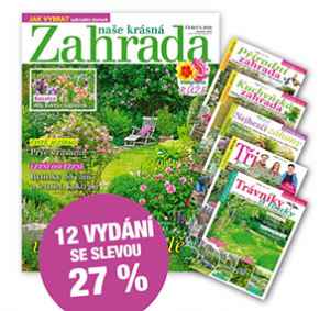 NKZ2606S Nabídka na roční předplatné na 2 tituly   12x Naše krásná zahrada + 5x tematické speciály , se slevou 27 % + DIGI VERZE ZDARMA Je nutno zadat email u odběratele! 