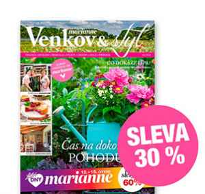 dárek k předplatnému časopisu Marianne Venkov & styl