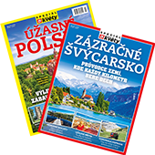 Předplaťte si Glanc na rok 
a získáte jako dárek balíček speciálů CESTOVÁNÍ.
  

 Balíček speciálů CESTOVÁNÍ obsahuje:  
 Květy Speciál 2025/02 – Úžasné Polsko  
Objevte krásy sousedního Polska! 
Tipy na výlety, zámky, města i přírodu z Dolního Slezska, Opolska a Slezska. 
Speciál Týdeníku Květy Úžasné Polsko představuje to nejlepší z Dolního Slezska, Opolska a Slezska – tří malebných oblastí těsně za našimi hranicemi. 
Objevte pohádkové zámky, historická města, přírodní skvosty i místa plná adrenalinu a dobrého jídla. 
Čeká vás spousta inspirace pro vaše výlety, prodloužené víkendy i dovolené kousek od Česka. 
Vychází 30. 10. 2025. Cena na stánku 59 Kč. 
 * Turistické poklady Dolního Slezska, Opolska a Slezska 
 * Výlety za poznáním, zábavou i dobrým jídlem 
 * Nevšední výpravy - toulky kouzelnou přírodou i tajemným podzemím 
 * Sportovní ráje - tipy pro milovníky pohybu každého věku 
 * Historické skvosty - putování po unikátních památkách 
 * Książ a další zámky jako z pohádky
  

 Speciál Týdeníku Květy 2026/01 – Zázračné Švýcarsko  
Speciál představuje úchvatné Alpy, křišťálově průhledná jezera, historická města, malebné vesničky a další turistické poklady jedné z nejkrásnějších zemí světa.
Ta nejlepší inspirace pro rodinné výpravy vlakem, autobusem či lodí za neporušenou přírodou, ale i adrenalinem a dobrým jídlem. 
Průvodce zemí, kde každý kilometr bere dech 
 - Přírodní skvosty - Alpy a jezera křížem krážem 
 - Úžasná města - Toulky za historií i nevšední zábavou 
 - Dokonalá doprava - Tipy na cesty vlakem, autobusem či lodí 
Speciál vyšel 30. 04 2026. Prodejní cena na stánku 59 Kč.
  

Neváhejte a objednávejte ihned. Nabídka platí jen do vyčerpání zásob. 

  
Předplatné je na 12 měsíců.

  
 Elektronická verze  časopisu je k tištěné verzi zcela  ZDARMA</st