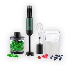 BUR2607 Roční předplatné+  TYČOVÝ PONORNÝ MIXER ETA MANO   + DIGI VERZE ZDARMA. Akce platí do vyčerpání zásob a úhradě do 15.7.2026.   Bonus odesílán na plátce a pouze po ČR.   Je nutno zadat email u odběratele! Popis produktu:  Ponorný mixér je praktický pomocník do každé kuchyně. Díky výkonu 1000 W si snadno poradí s polévkami,
omáčkami i smoothie. Využívá sílu čtyřramenného titanového nože BlendeX pro dokonalou konzisteci mixovaných
potravin. Ergonomická rukojeť umožňuje pohodlné používání. Rychlost si můžete přizpůsobit podle sebe a vybrat
si jeden z 9 stupňů – přesně podle vašich potřeb. Mixér ETA Mano je vybaven moderním LCD displejem, který vám
zobrazuje aktuální rychlost a dobu provozu. Moderní zelený design navíc oživí vaši kuchyni. Více na  ETA 