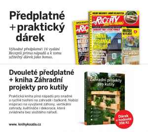 dárek k předplatnému časopisu Recepty prima nápadů
