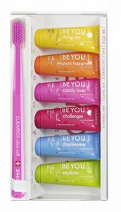 BE YOU combipack Curaprox v hodnotě 513 Kč. Akce platí v rámci ČR pro prvních 15 nových předplatitelů.