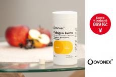 Dárek k předplatnému -  Produkt OVONEX v hodnotě 899 Kč. 
 Produkt OVONEX obsahuje - Kolagen na klouby 140 g. 
   Dárek je odesílán na adresu plátce do 6-ti týdnu od uhrazení. 