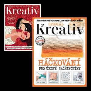 dárek k předplatnému časopisu Praktická žena Kreativ