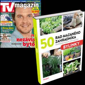 Objednejte si výhodné předplatné na celý rok 
a získáte knihu 50 rad mazaného zahradníka - Bylinky v hodnotě 199 Kč.


Kniha 50 rad mazaného zahradníka - Bylinky

Ať už chcete pěstovat bylinky v květináči na okně nebo chcete mít velký bylinkový záhon, kniha vám poradí, jak na to. 
Najdete tu tipy pro pěstování podle světových stran, nápady na zpracování bylinek pro kosmetiku nebo jako součást receptů.

Chcete si založit bylinkový záhon, pěkně od základů a třeba i do spirály nebo v zídce? 
Chcete vědět, kterým bylinkám bude na vaší zahradě nejlépe a co přesně budou potřebovat? 
Chcete si vypěstovat jen pár kuchyňských bylinek na okně či na balkóně a jste úplní začátečníci? 
Chtěli byste se pustit do objevování nových, zajímavých druhů zeleného koření a potřebujete trochu inspirace? 
Přečtěte si 50 rad mazaného zahradníka: Bylinky a najdete inspiraci k pěstování, návody na sklízení a uchování i skvělé recepty do kuchyně.
Knihu připravila redakce časopisu Receptář spolu se svými stálými spolupracovníky.


Cena zahrnuje poštovné a balné.


Neváhejte a objednávejte ihned. 
Nabídka platí jen do vyčerpání zásob dárků. 
Dárky vám rezervujeme dva týdny od objednání předplatného (do té doby je třeba předplatné uhradit). 
Dárky zasíláme do 30 dnů od zaplacení na adresu plátce - jako balík na poštu.
Nabídka platí pouze pro předplatné doručované do České republiky.




Předplatné je na 12 měsíců.
Elektronická verze časopisu je k tištěné verzi zcela ZDARMA.

Registrujte se na www.Mojepredplatne.cz a čtěte svůj oblíbený titul až na 4 zařízeních v E-KNIHOVNĚ.