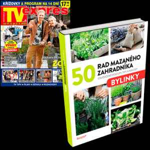 Předplaťte si TV expres na rok 
a získáte dárek v podobě knihy 50 rad mazaného zahradníka - Bylinky v hodnotě 199 Kč.


Kniha 50 rad mazaného zahradníka - Bylinky

Ať už chcete pěstovat bylinky v květináči na okně nebo chcete mít velký bylinkový záhon, kniha vám poradí, jak na to. 
Najdete tu tipy pro pěstování podle světových stran, nápady na zpracování bylinek pro kosmetiku nebo jako součást receptů.

Chcete si založit bylinkový záhon, pěkně od základů a třeba i do spirály nebo v zídce? 
Chcete vědět, kterým bylinkám bude na vaší zahradě nejlépe a co přesně budou potřebovat? 
Chcete si vypěstovat jen pár kuchyňských bylinek na okně či na balkóně a jste úplní začátečníci? 
Chtěli byste se pustit do objevování nových, zajímavých druhů zeleného koření a potřebujete trochu inspirace? 
Přečtěte si 50 rad mazaného zahradníka: Bylinky a najdete inspiraci k pěstování, návody na sklízení a uchování i skvělé recepty do kuchyně.
Knihu připravila redakce časopisu Receptář spolu se svými stálými spolupracovníky.


Cena zahrnuje poštovné a balné.



Neváhejte a objednávejte ihned. 
Nabídka platí jen do vyčerpání zásob dárků. 
Dárky vám rezervujeme dva týdny od objednání předplatného (do té doby je třeba předplatné uhradit). 
Dárky zasíláme do 30 dnů od zaplacení na adresu plátce - jako balík na poštu.
Nabídka platí pouze pro předplatné doručované do České republiky.



Předplatné je na 12 měsíců.
Elektronická verze časopisu je k tištěné verzi zcela ZDARMA.

Registrujte se na www.Mojepredplatne.cz a čtěte svůj oblíbený titul až na 4 zařízeních v E-KNIHOVNĚ.