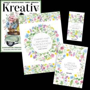 dárek k předplatnému časopisu Praktická žena Kreativ