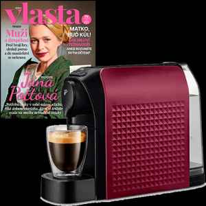 Předplaťte si Vlastu na rok 
a získejte kávovar Tchibo Cafissimo easy DARK RED v hodnotě 1599 Kč.


Tchibo Cafissimo easy DARK RED
Vychutnat si kávu doma může být tak snadné! Kávovar Cafissimo easy spojuje snadnou obsluhu a moderní design se skvělým požitkem z kávy v té nejlepší kvalitě Tchibo. 
Nyní si můžete užívat skvěle připravené Espresso, Caffè Crema nebo klasickou kávu – podle chuti a nálady – a to velmi snadno, pouze stisknutím jednoho tlačítka. 
S kávovarem Cafissimo easy ve Vaší kuchyni už žádné kávové přání nezůstane nesplněno! 
Díky patentovanému systému trojího tlaku je možné každý druh kávy připravit pomocí optimálního tlaku spařování – takže si vychutnáte svou kávu doma stejně jako ve Vaší oblíbené kavárně. 
Díky širokému výběru kapslí Tchibo perfektně chránících aroma pražené kávy tak můžete druhy kávy po libosti střídat.


Informace o produktu:
Rozměry (š x v x h): cca 12 x 32 x 24,5 cm
Barva: Tmavě červená
Kapacita sběrné nádoby na kapsle: 4 kapsle
Kapacita nádrže na vodu: 650 ml
Výška šálku: max 12,5 cm


Více o produktu na www.tchibo.cz.



Neváhejte a objednávejte ihned, nabídka platí jen do vyčerpání zásob dárků. 
Dárky vám rezervujeme dva týdny od objednání předplatného (do té doby je třeba předplatné uhradit). 
Dárky zasíláme do 30 dnů od zaplacení na adresu plátce jako balík na poštu. N
abídka platí pouze pro předplatné doručované do České republiky.

Předplatné je na 12 měsíců.
Elektronická verze časopisu je k tištěné verzi zcela ZDARMA.

Registrujte se na www.Mojepredplatne.cz a čtěte svůj oblíbený titul až na 4 zařízeních v E-KNIHOVNĚ.