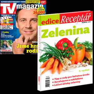 dárek k předplatnému časopisu TV Magazín